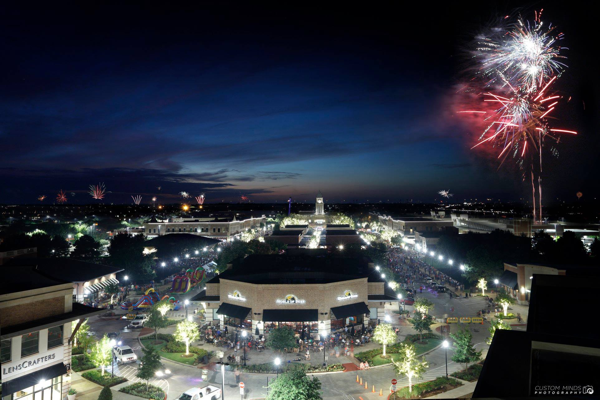 Cinco Ranch Fireworks 2025 Val Libbie