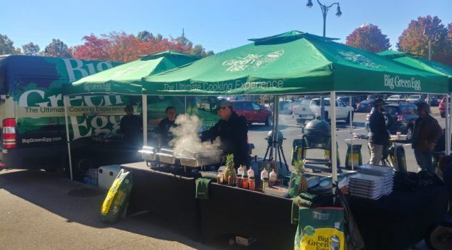 Big Green Egg outdoor tent