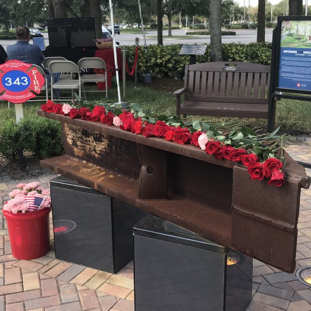 Sept 11 Memorial roses